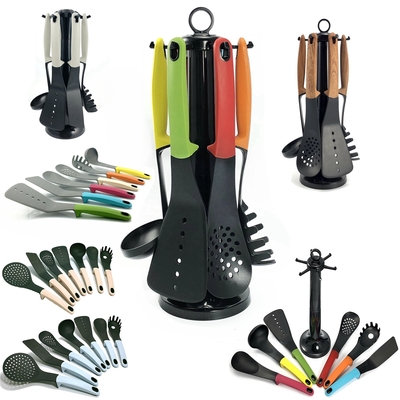 Kookgerei Set Compact Nesting Nylon Keukengerei Set Eco-vriendelijke Keuken Gadgets