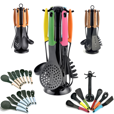 7 PCS Creative Kitchenware Set Keukengereedschap Keuken accessoires met zijdeprint logo