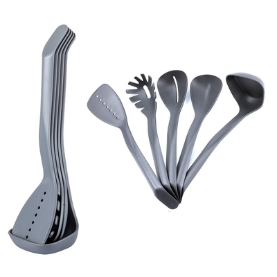 5-stuk Compact Nesting Kitchen Utilities Set SS Keukengereedschap voor moeiteloos koken