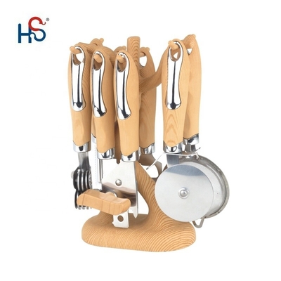Houten huishoudelijk gereedschap Keuken Gadget Set Home Keuken Accessoires voor groenten en fruit