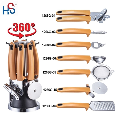 Roestvrij staal keuken gadgets set blik openmaker flesopener peeler en meer voor thuis
