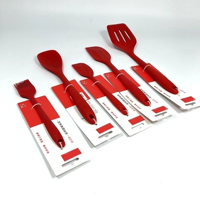Non Stick Silicone Kook Set Kleur Keukengereedschap Set voor ISO9001 gecertificeerde keuken
