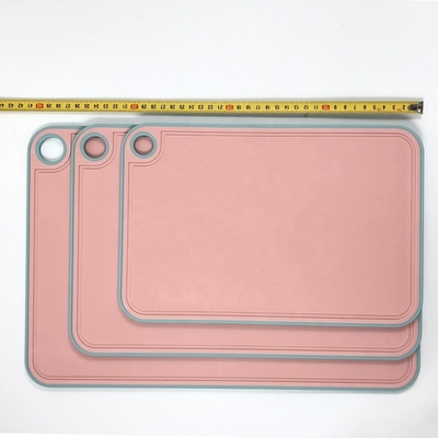 Aanpasbaar multifunctioneel keukenplaatje Plastic Index Anti-slip PP snijblok snijplank met stand