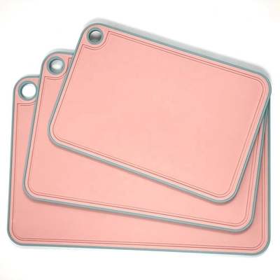 Aanpasbaar multifunctioneel keukenplaatje Plastic Index Anti-slip PP snijblok snijplank met stand