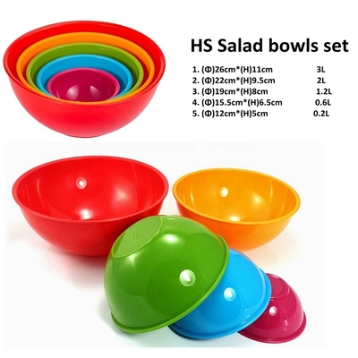 PP-plastic keuken servieschaaltjes perfect voor salade snacks en picknicks