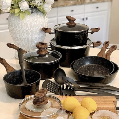 Gereedschap Keuken Kookpot En Lepel Set Prodotti Keuken Chinees Keukengerei Huishoudelijk Keukengerei Keuken Accessoires