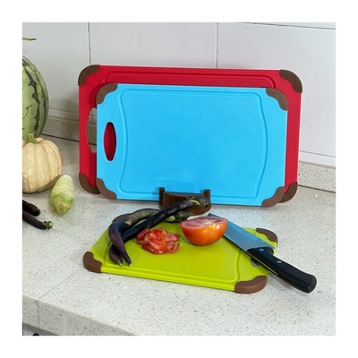 Op maat gemaakte kunststof index hakplaat Magic Cook Kunststof 3-stuk snijplank Kleur