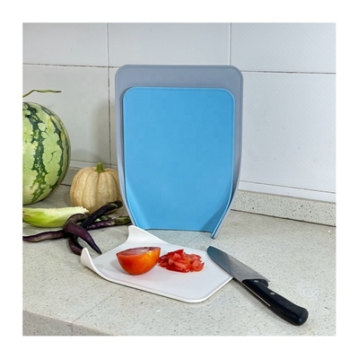 Eco-vriendelijke 3PCS flexibele keuken plastic hakplaat voor groenten snijden 2021