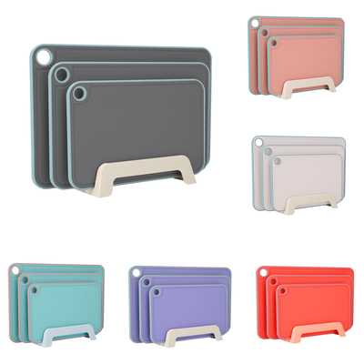 TPR Kitchen Cutting Board Set Kleurrijke snijplanken voor kookgereedschap en gereedschap