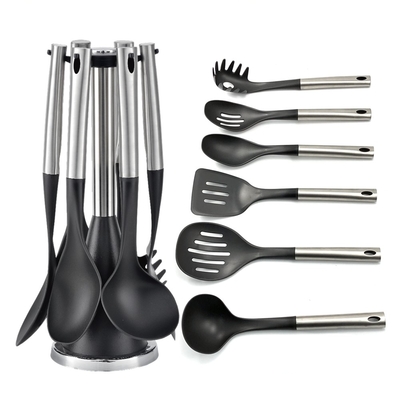 Duurzaam keukenartikelen Nylon Set Keuken Accessoires Nylon Ladle Skimmer Turner Lepel