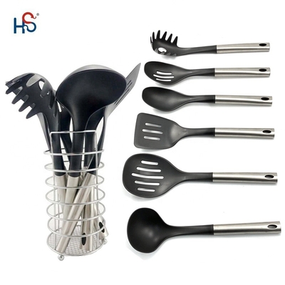 Duurzaam keukenartikelen Nylon Set Keuken Accessoires Nylon Ladle Skimmer Turner Lepel