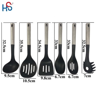 Duurzaam keukenartikelen Nylon Set Keuken Accessoires Nylon Ladle Skimmer Turner Lepel