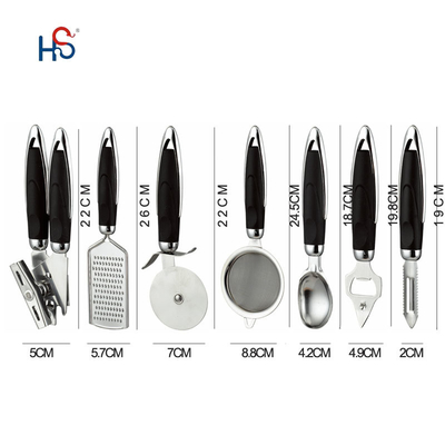 2021 Trending Products Kitchen Gadget Set met ISO9001 certificering en metalen materiaal