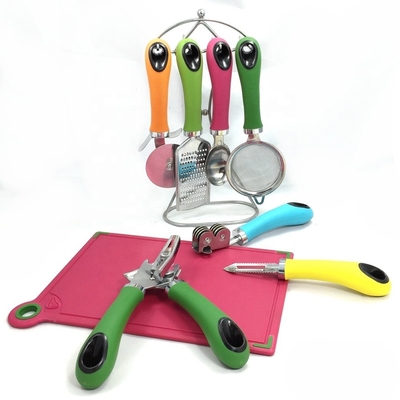 Gepersonaliseerd logo Keuken gadgets Set met roestvrijstalen gereedschappen Koninklijke keukens Kookgerei