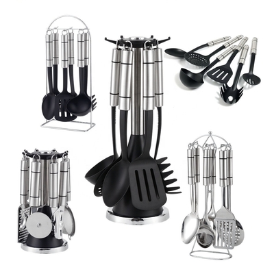 Direct huishoudelijk en keukengereedschap Nylon Ladle Skimmer Turner Lepel voor huishoudelijke artikelen