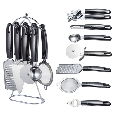 Duurzame BBQ gereedschappen Set 210 graden Hoogtemperatuur keukengereedschappen