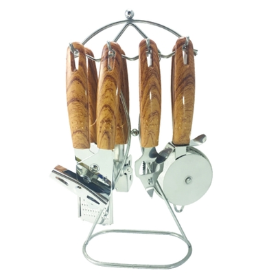 Duurzame BBQ gereedschappen Set 210 graden Hoogtemperatuur keukengereedschappen