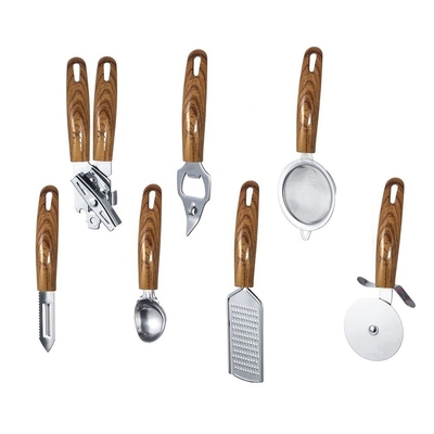 Duurzame BBQ gereedschappen Set 210 graden Hoogtemperatuur keukengereedschappen
