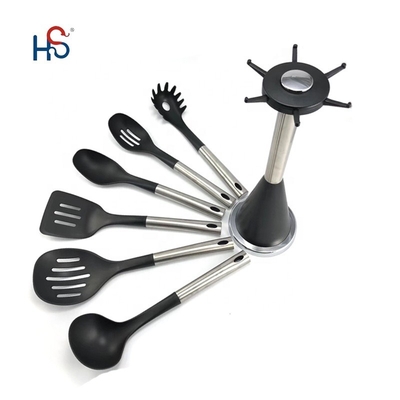Zilk Printing Logo Keuken Gadgets 6 stuks Houten Keukengerei Set voor de keuken