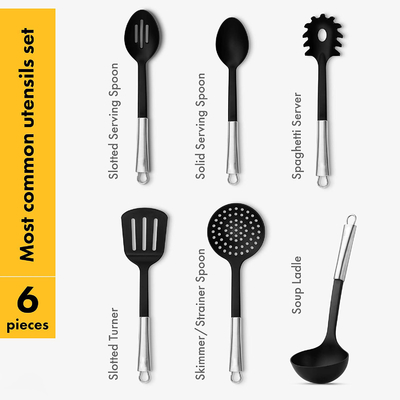 Keuken- en huishoudelijke accessoires Set van gereedschappen van roestvrij staal voor multifunctionele keukens