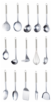Duurzaam 9 PCS Nylon keukengereedschap voor het koken Hittebestendige tot 210 graden