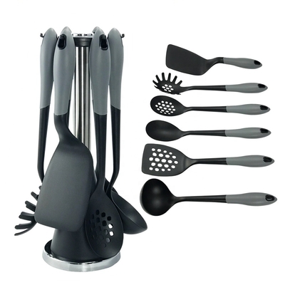 6 stukken warmtebestendige keukengereedschapsset Niet-klevend Nylon 66 voor moeiteloos koken