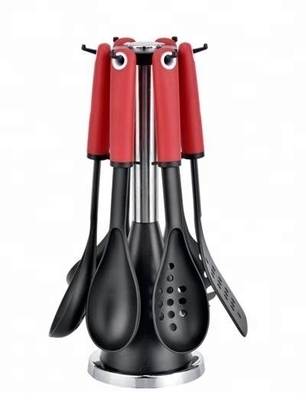 PA66 Plastic Multifunctional 6 Piece Food Grade Kookgereedschap voor serveren en koken