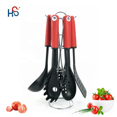 PA66 Plastic Multifunctional 6 Piece Food Grade Kookgereedschap voor serveren en koken