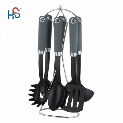 7 stuks Keukengereedschapset Nylon Chinese Keukengereedschap Gereedschap met aangepaste kleur