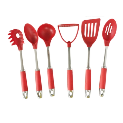 Duurzame plastic PA66 kooklepels voor keuken, kookgerei en gadgets