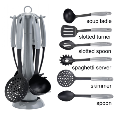 2024 Beste kookgerei Set Alle Kleuren Kamp Keuken Kookgereedschap Set met ABS Handle