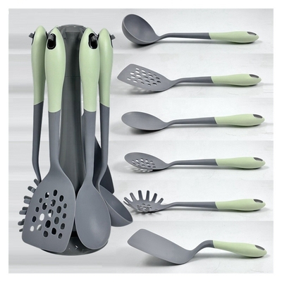 Beste keukengereedschapset 7PCS Duurzaam Nylon en aangepaste keukengereedschappen