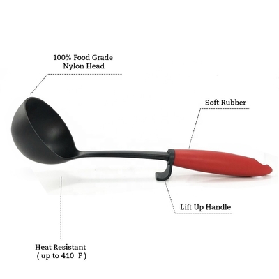 Nylon keukengereedschapssets voor thuis koken lepels Turner Skimmer Spatula Pasta Server