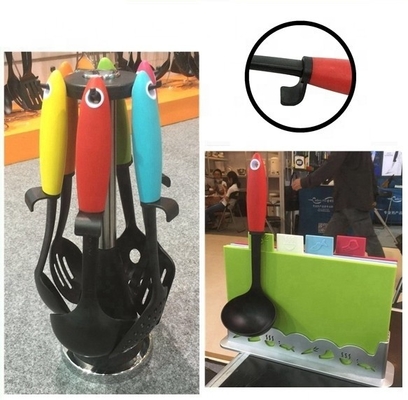 Nylon keukengereedschapssets voor thuis koken lepels Turner Skimmer Spatula Pasta Server