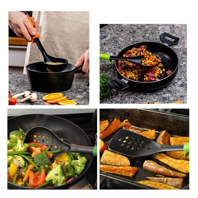 Haisheng 7pcs kookgerei set inclusief nylon keukengereedschap