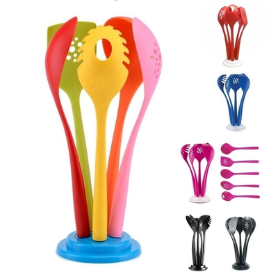 Silk Printing Logo Keukengereedschap Set Duurzaam Nylon 8-Piece Keukengereedschap
