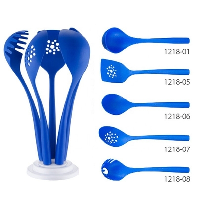 Silk Printing Logo Keukengereedschap Set Duurzaam Nylon 8-Piece Keukengereedschap