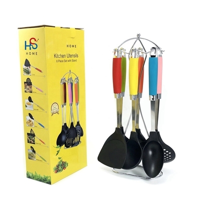 7PCS Huishoudelijk keukengereedschap Set Voorbeeld voor ODM of OEM Essentiële keuken accessoires