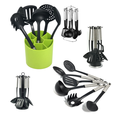 7 Piece Nylon Keukengereedschapset Voedselveilig Keuken accessoires voor moeiteloos koken