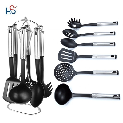 7 Piece Nylon Keukengereedschapset Voedselveilig Keuken accessoires voor moeiteloos koken
