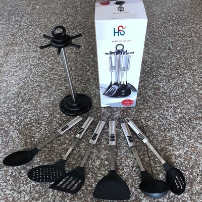 Kookgerei van nylon met draaiende stand en multifunctionele keukenapparatuur