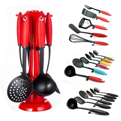 210 stuks Keukengereedschap Set met hittebestendig Nylon materiaal Prachtige kookgereedschappen
