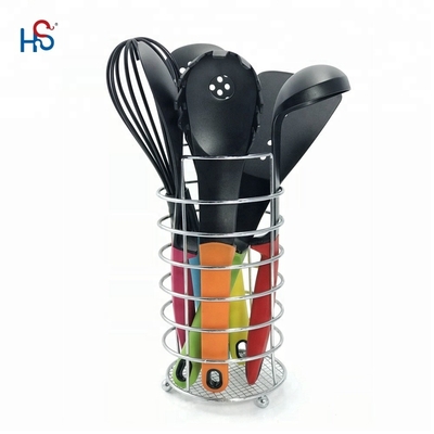 Compact nesting nylon keukengereedschapset Eco-vriendelijke kookgerei sets voor uw keuken