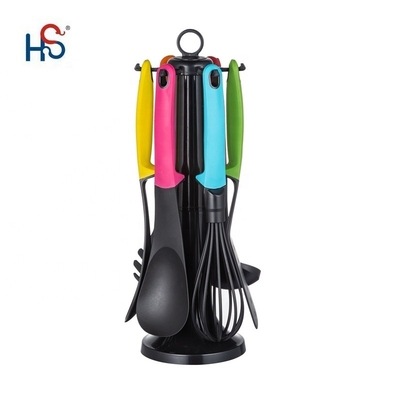Compact nesting nylon keukengereedschapset Eco-vriendelijke kookgerei sets voor uw keuken