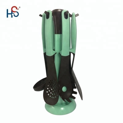 Compact nesting nylon keukengereedschapset Eco-vriendelijke kookgerei sets voor uw keuken