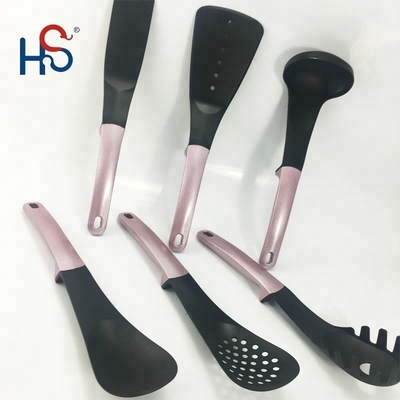 Compact nesting nylon keukengereedschapset Eco-vriendelijke kookgerei sets voor uw keuken