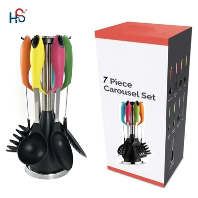 Duurzame roterende stand Keuken gadgets Nylon keukengereedschap met prestaties